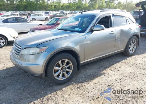 2008 Infiniti Fx35 z USA, uszkodzony, nr VIN JNRAS08W08X204615